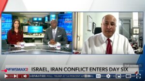 Ido Aharoni: Iran wants to drag Israel into a war of attrition (Newsmax June 18 2025)