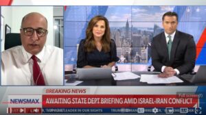 Ido Aharoni on Iran-Israel War: US Intervention will Bring the War to an End (Newsmax June 17 2025)